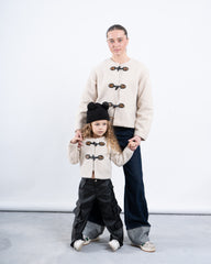 Toggle-Button Teddy Jacket