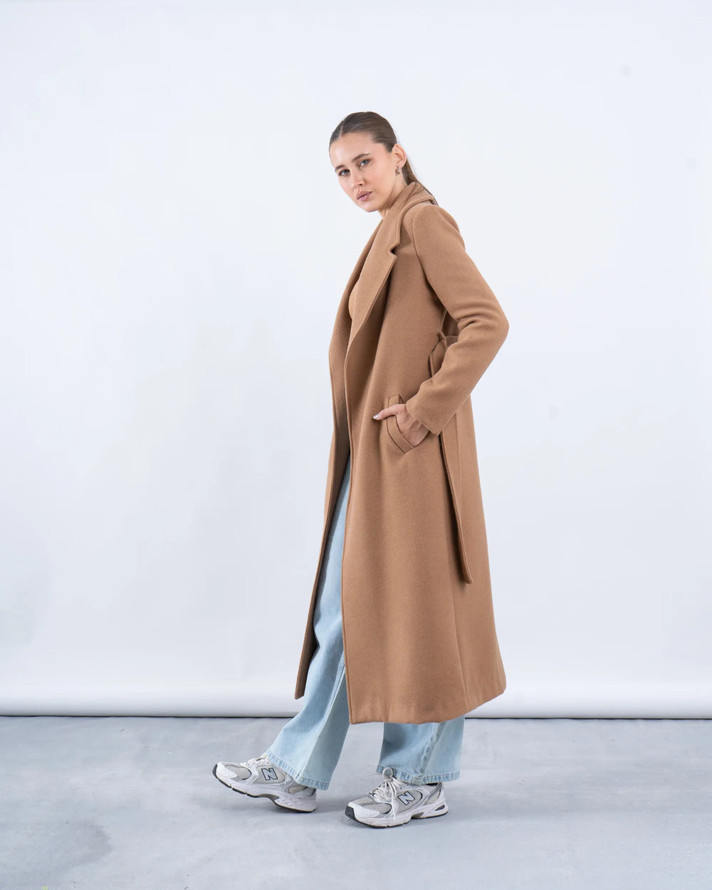 Essential Wool-Blend Long Coat - Venti