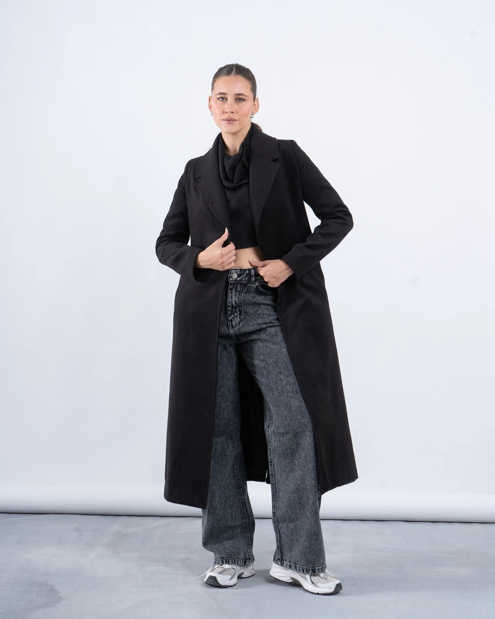 Essential Wool-Blend Long Coat - Venti