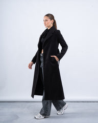 Essential Wool-Blend Long Coat