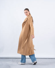 Essential Wool-Blend Long Coat