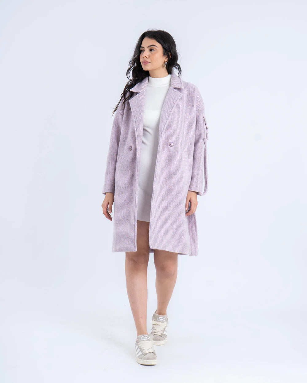 Longline Wool Coat - Venti