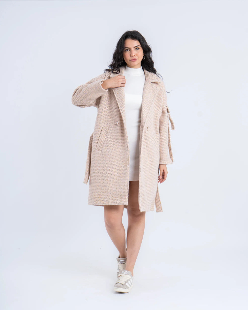 Longline Wool Coat - Venti