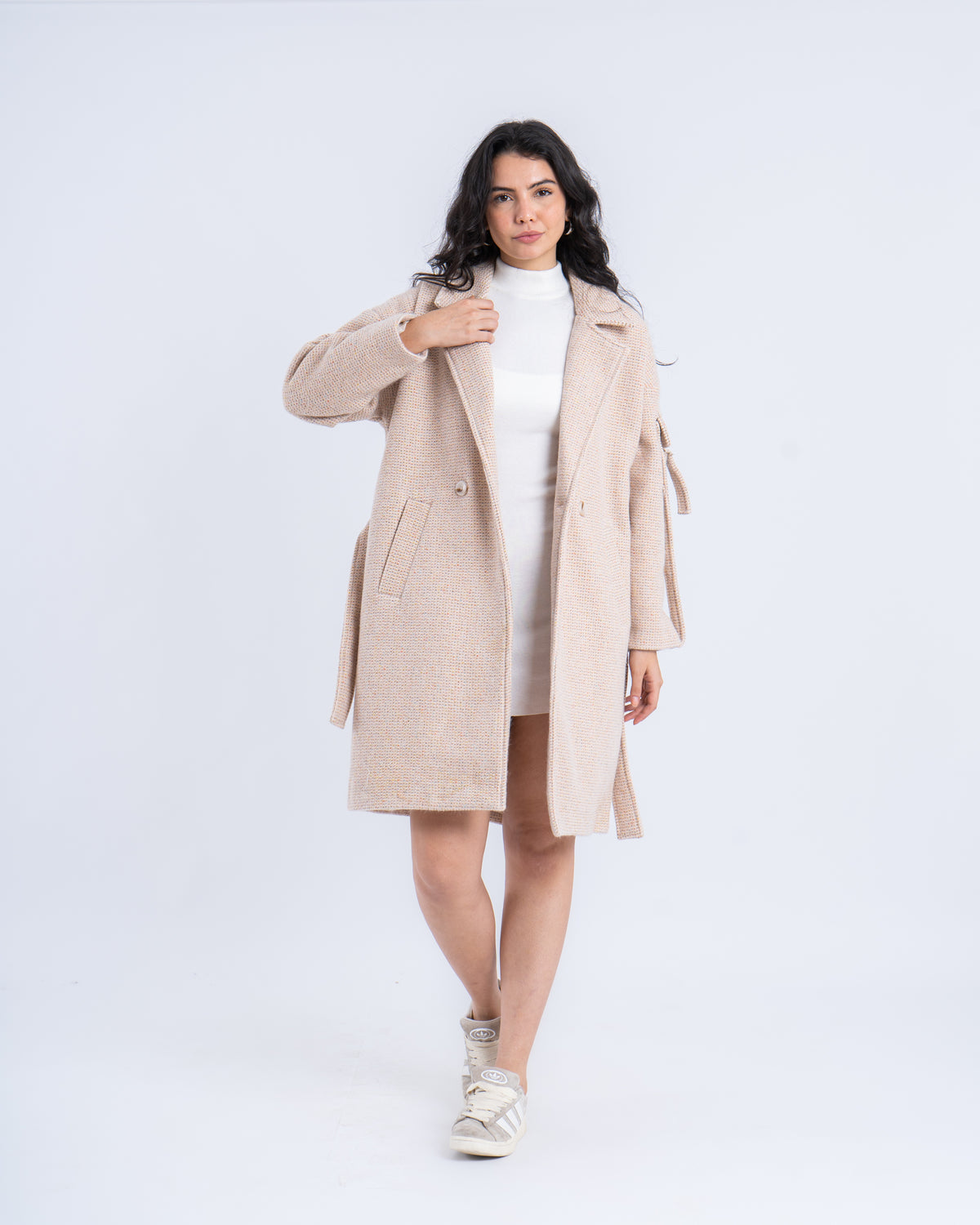 Longline Wool Coat