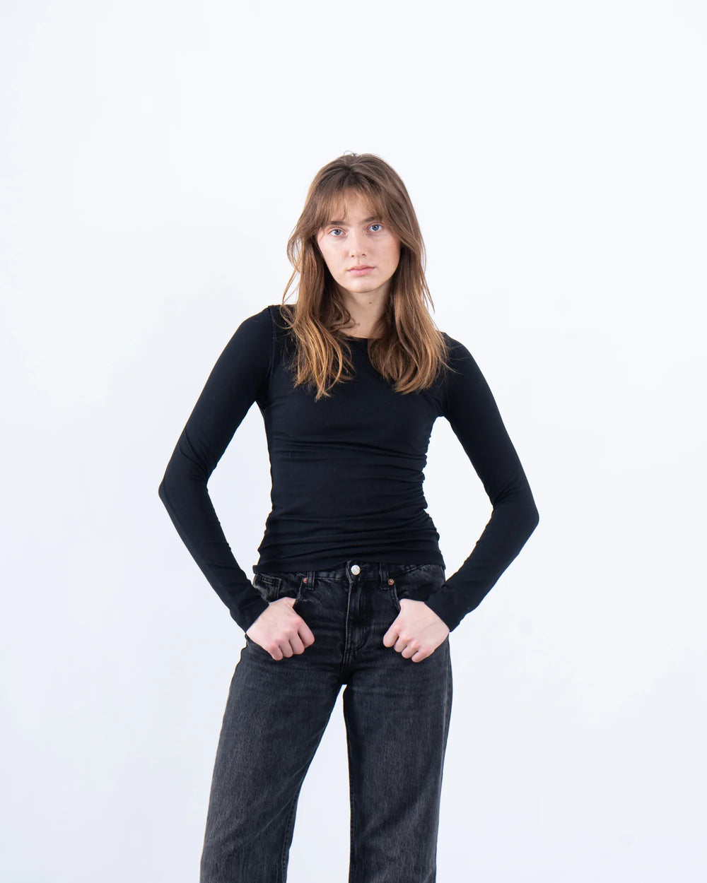 Draped Criss Cross Essential Top - Venti