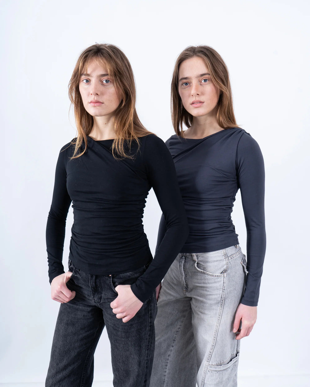 Draped Criss Cross Essential Top - Venti