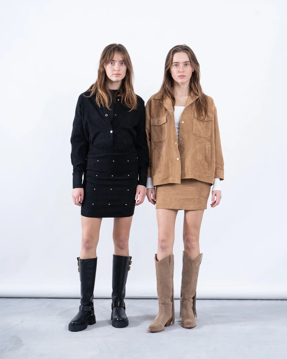 Oversized Suede Shirt - Venti