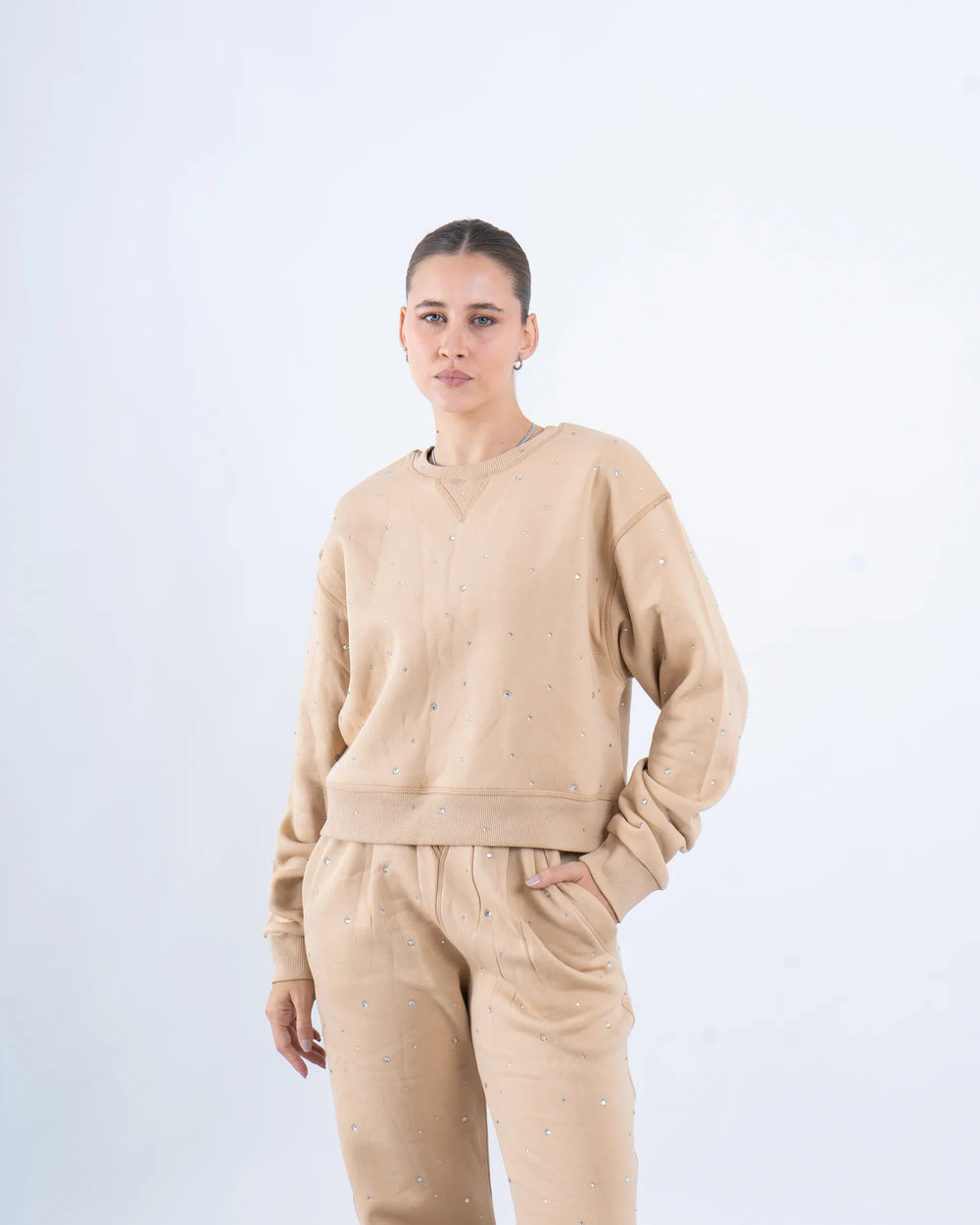 Rhinestone Sweatshirt - Venti