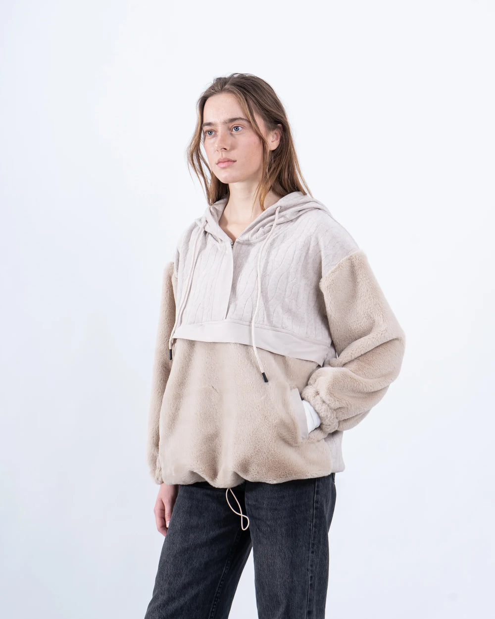 Sherpa Pullover Hoodie - Venti