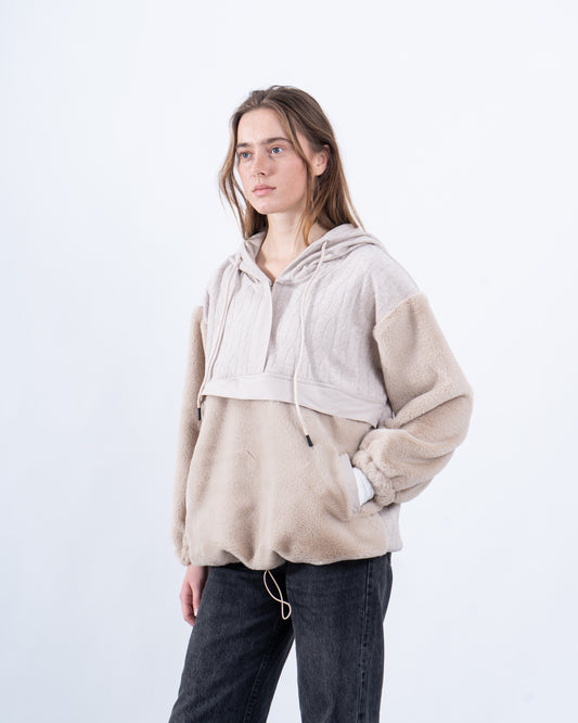 Sherpa Pullover Hoodie