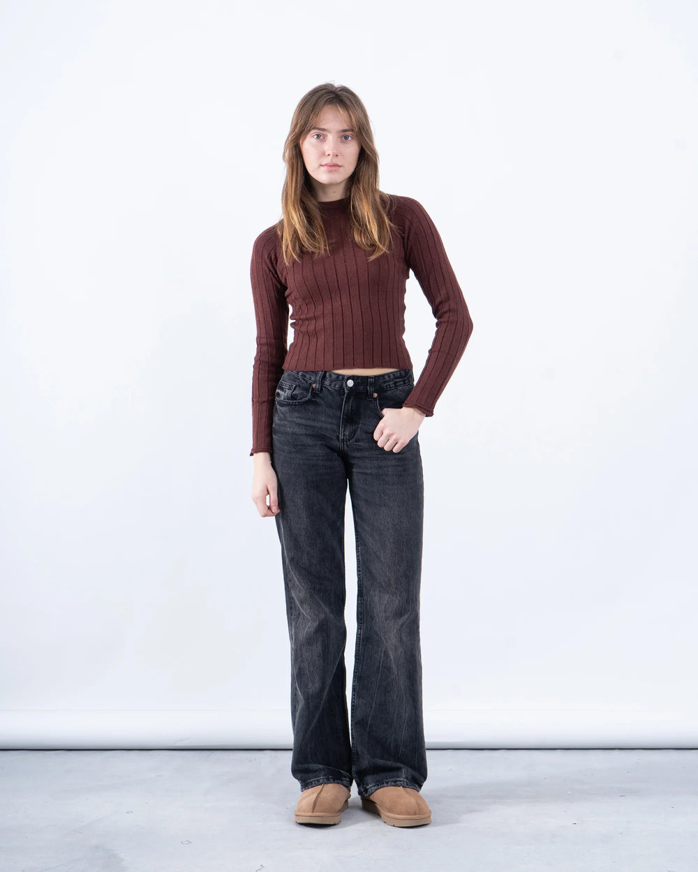 Ribbed Knit Top - Venti