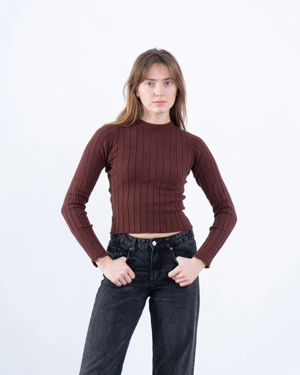 Ribbed Knit Top - Venti