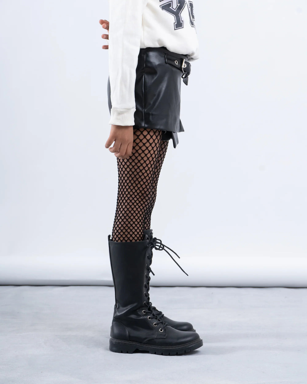 Leather Belted Skort - Venti