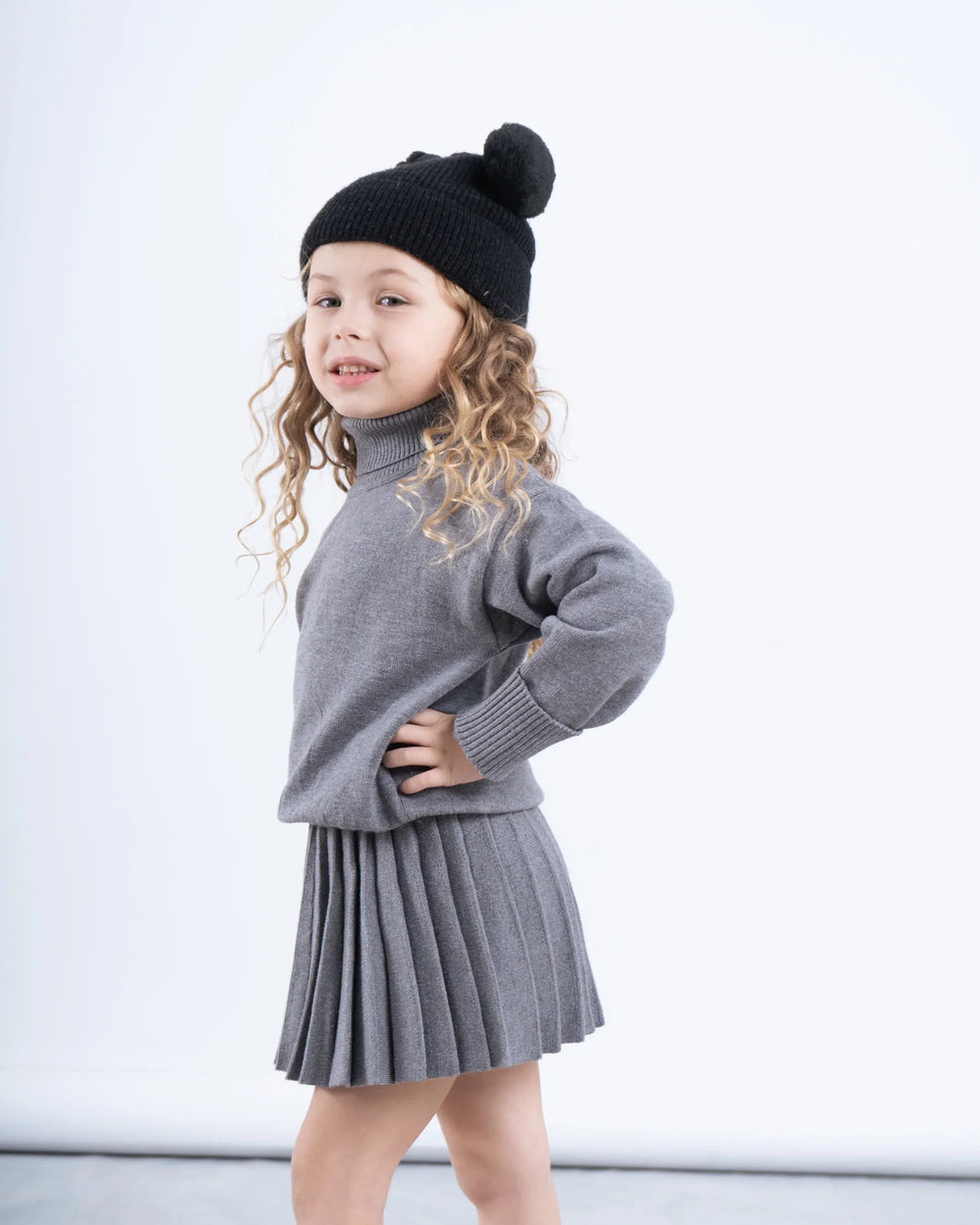 Knit Pleated Skirt - Venti