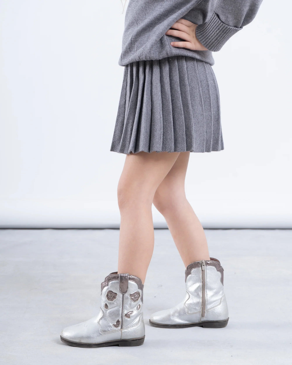 Knit Pleated Skirt - Venti