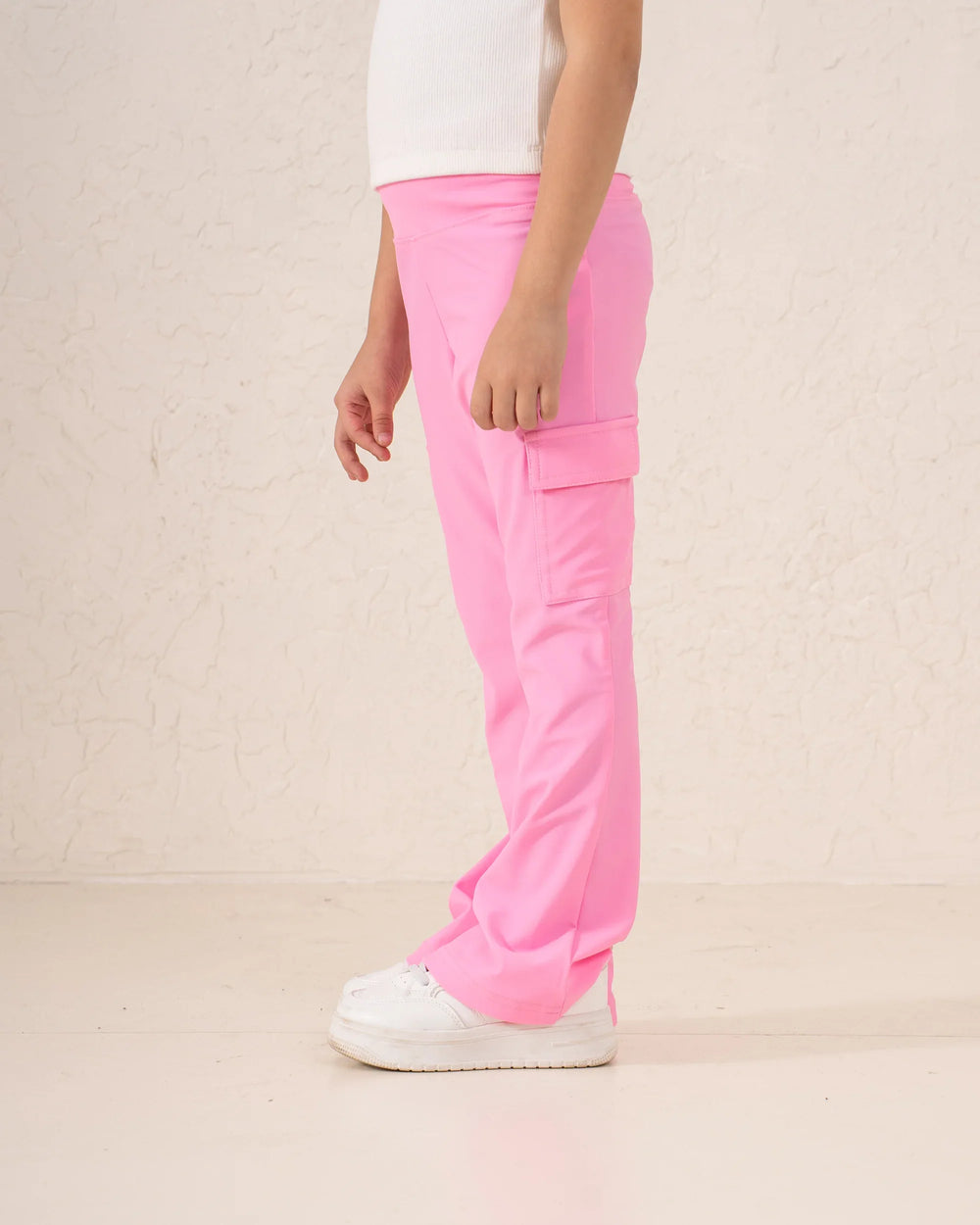 Polyamide Cargo Flare Pants - Venti