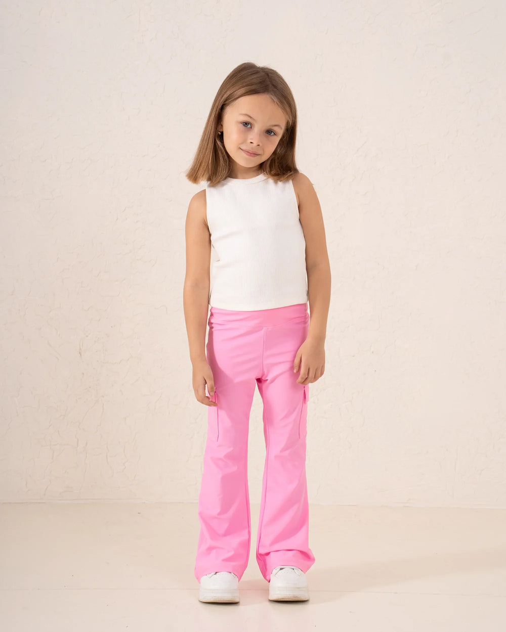 Polyamide Cargo Flare Pants - Venti