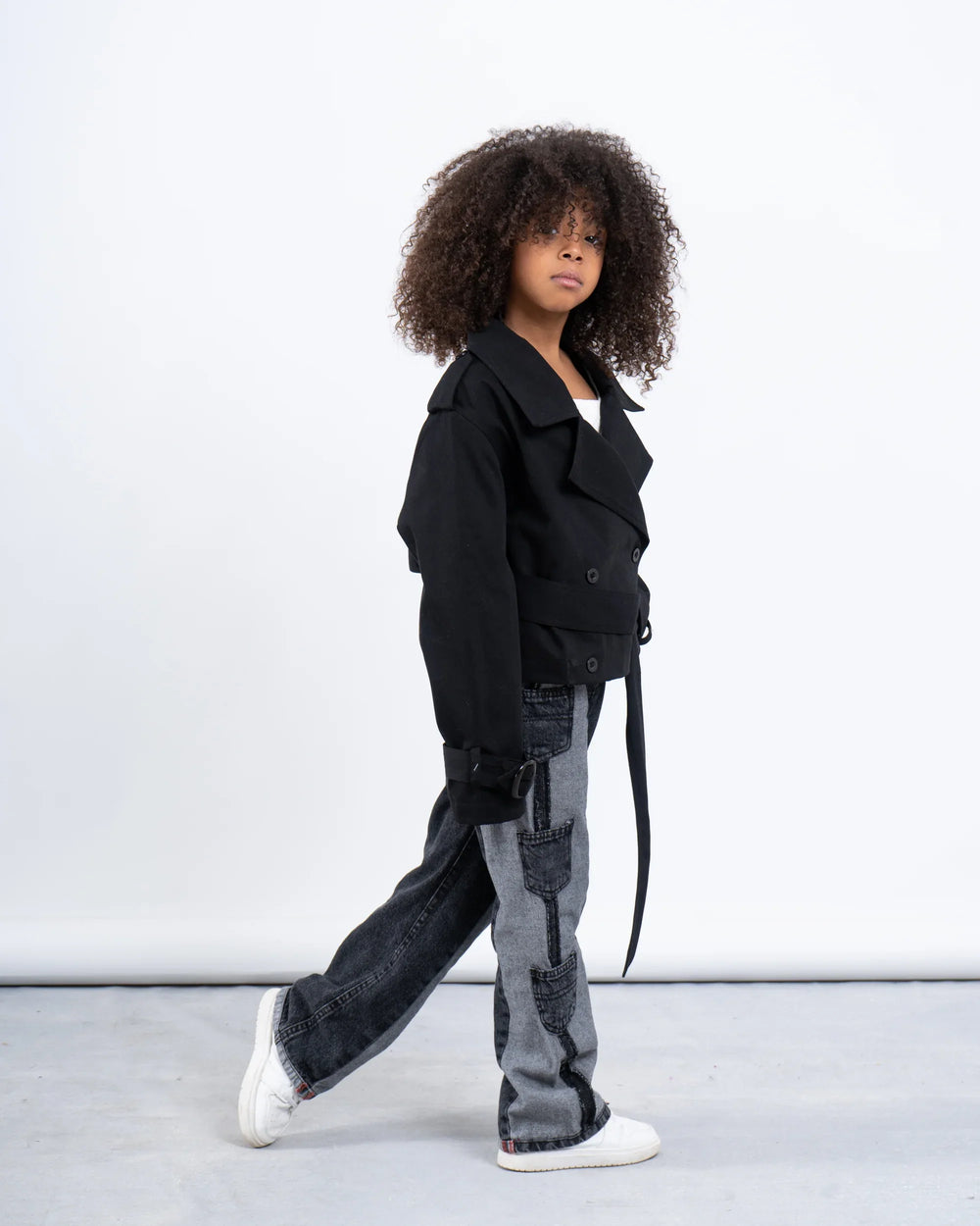 Cropped Trench Jacket - Venti