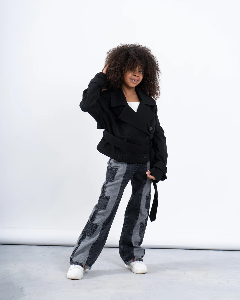 Cropped Trench Jacket - Venti