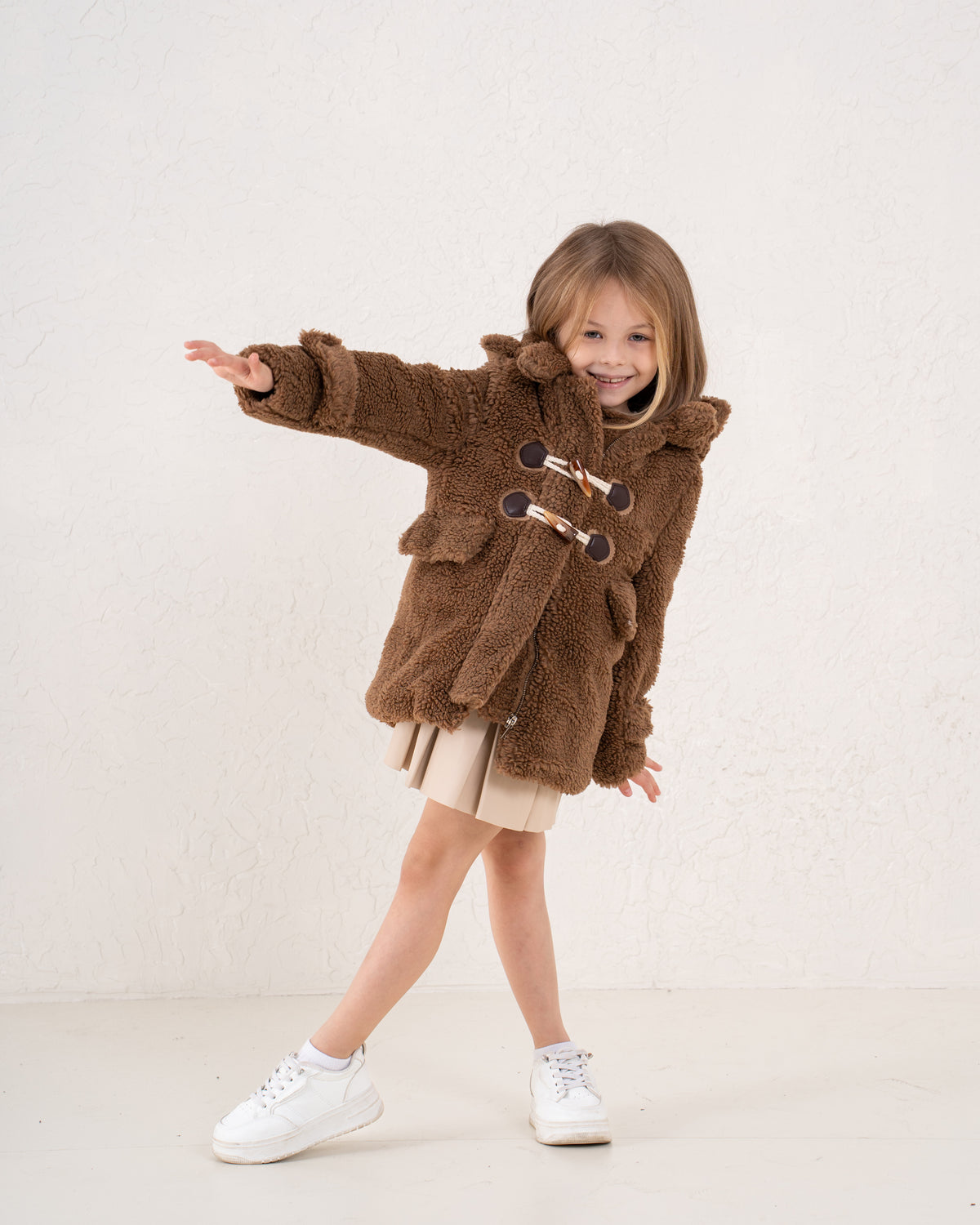 Teddy Toggle Coat
