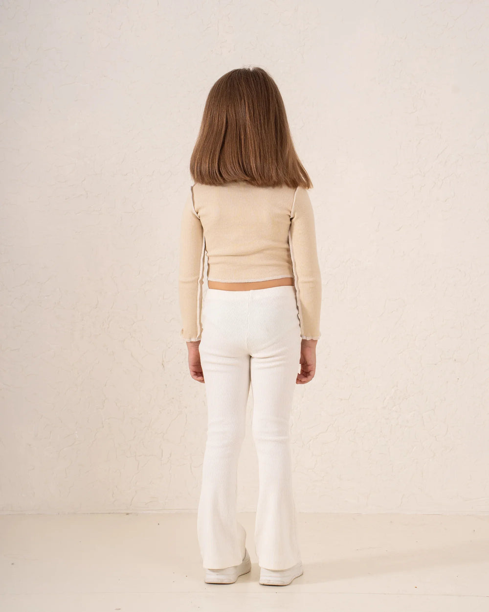 New York Contrast Trim Long Sleeve Top - Venti