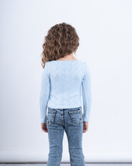 Knit Square Neck Top