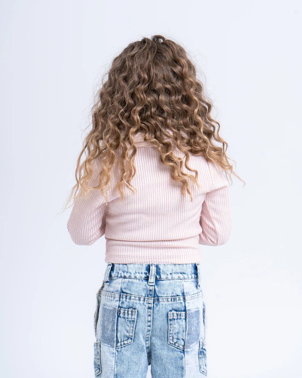 Ribbed Polo Top - Venti