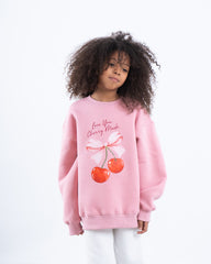 Cherry Oversized Sweatshirt