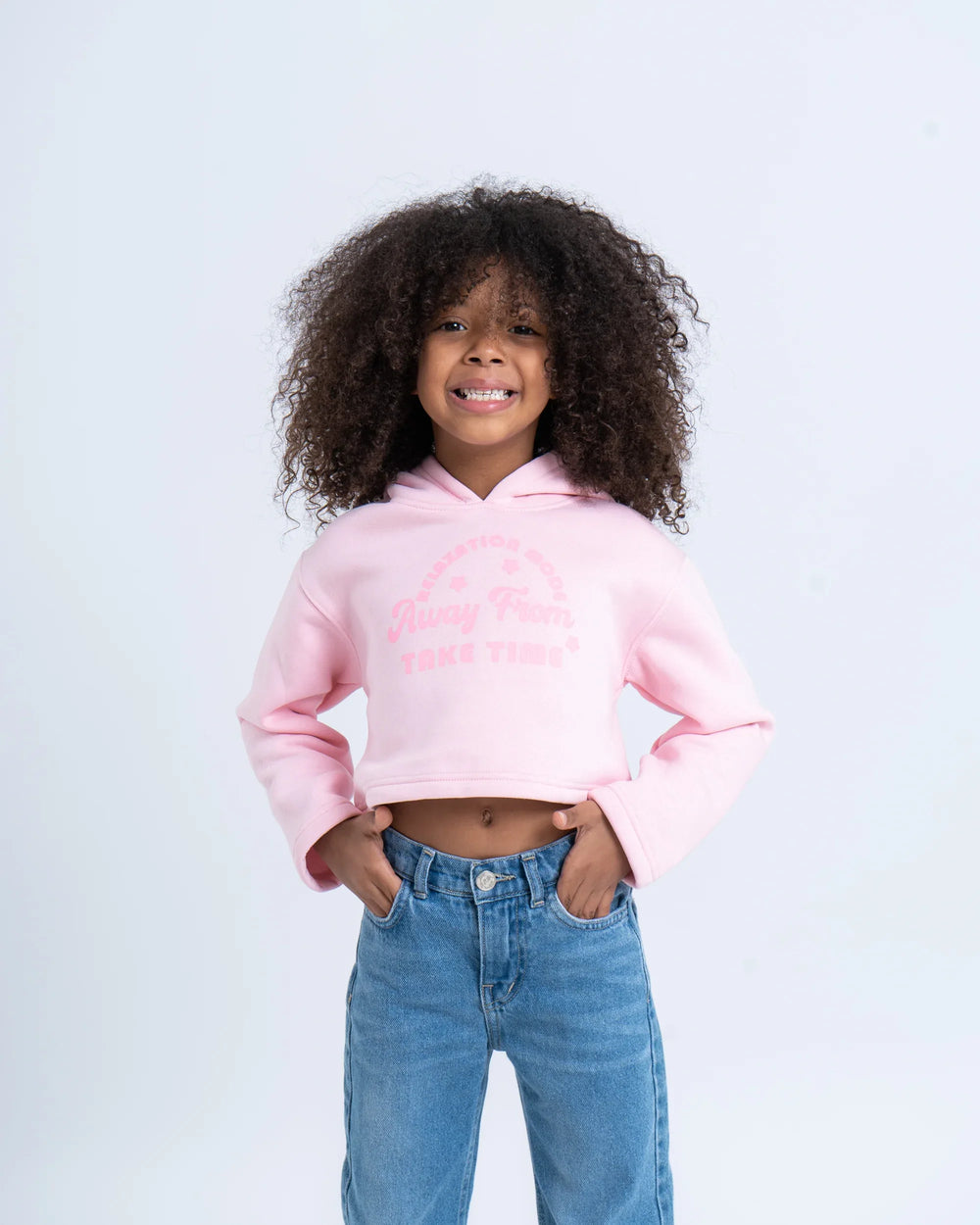 Cropped Graphic Hoodie - Venti