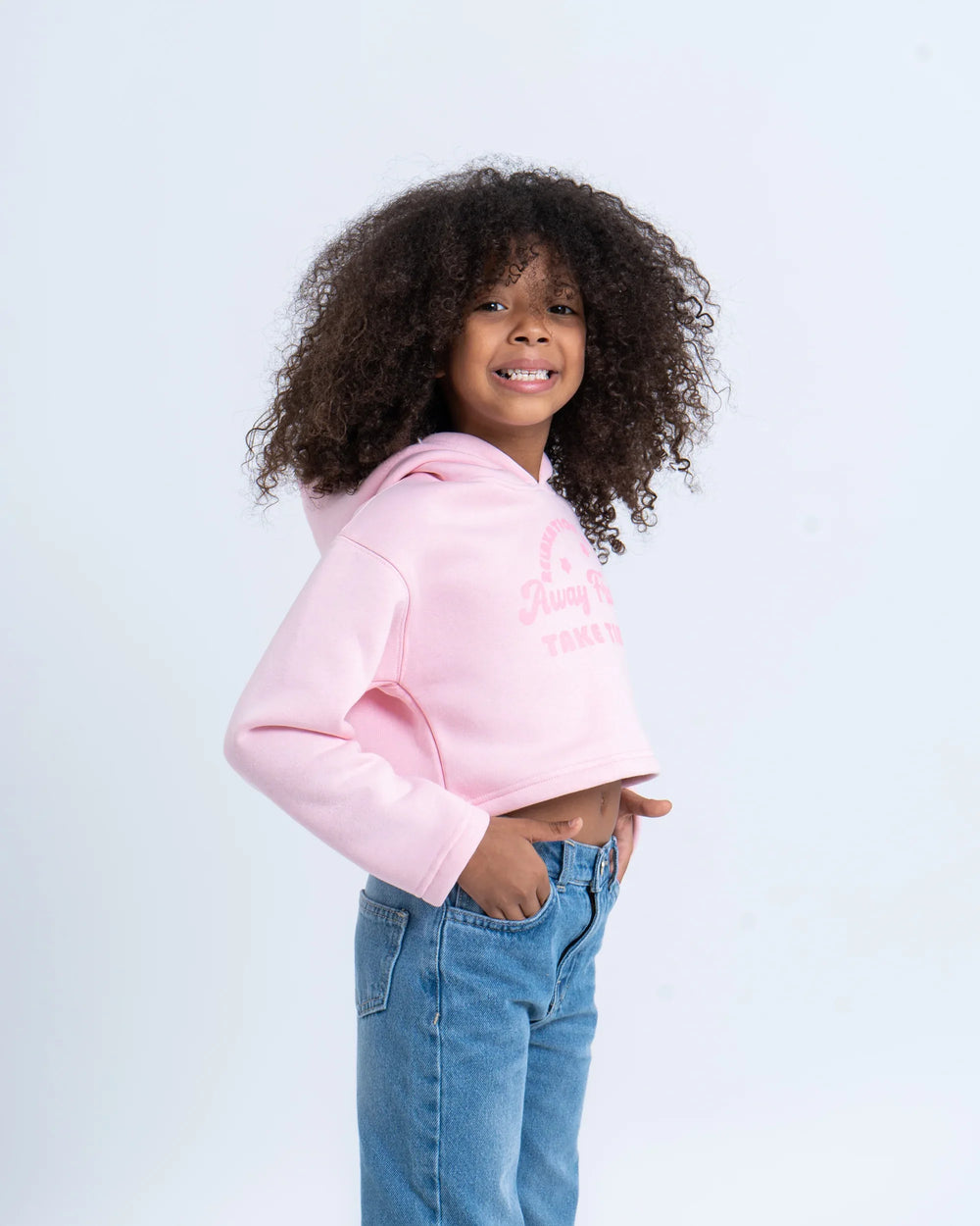 Cropped Graphic Hoodie - Venti