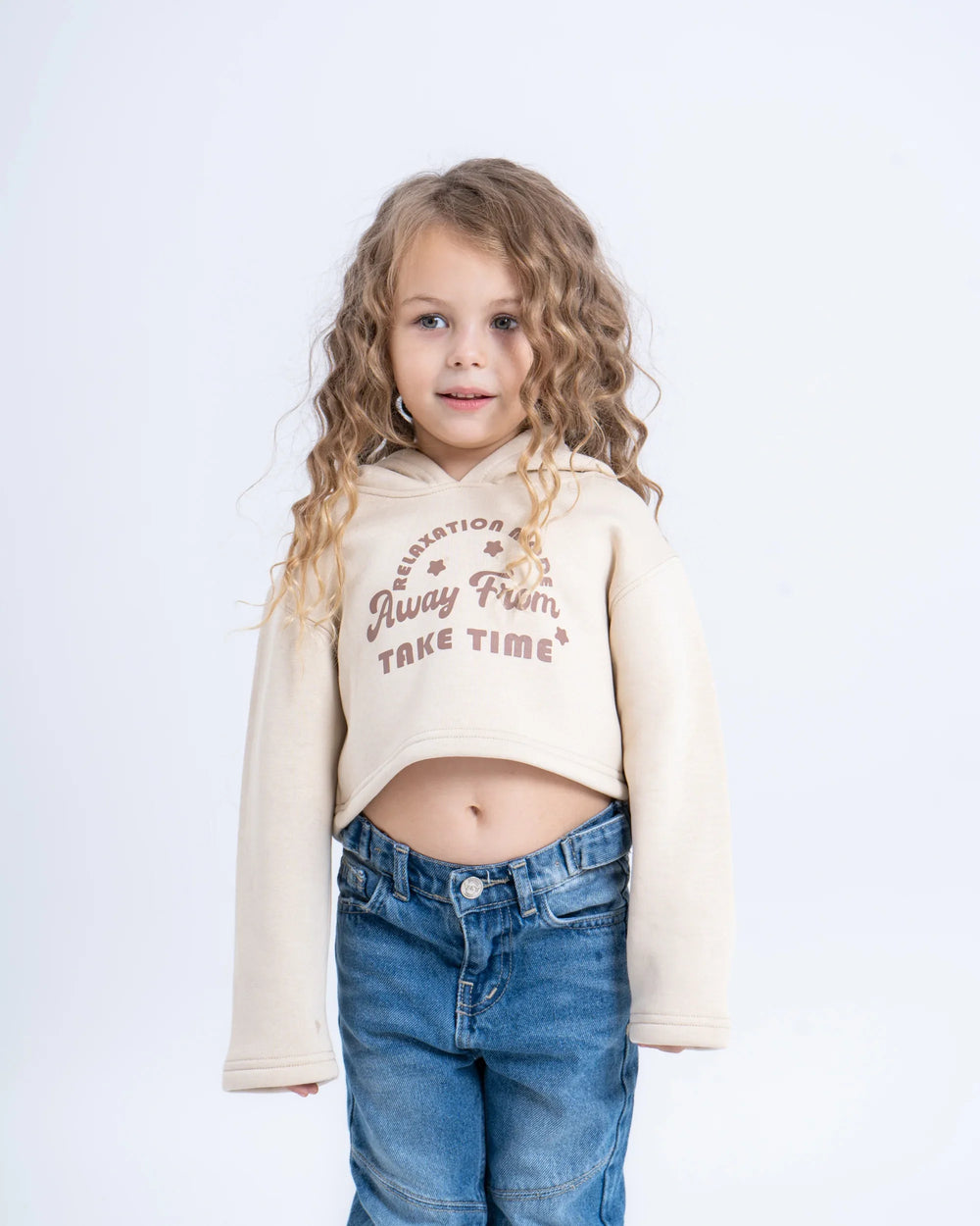 Cropped Graphic Hoodie - Venti