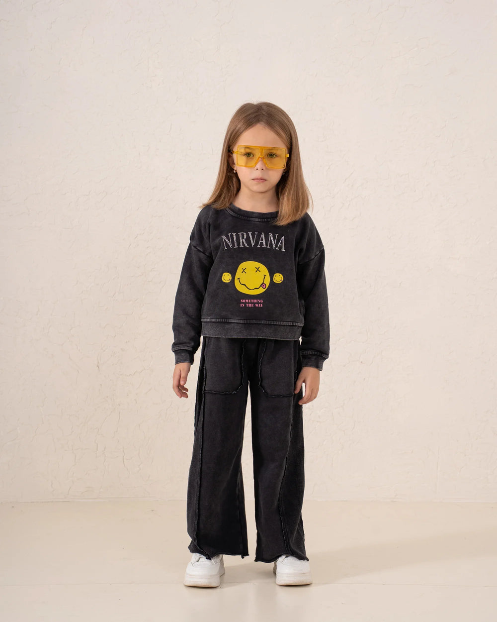 Nirvana Acid Wash Sweatshirt - Venti