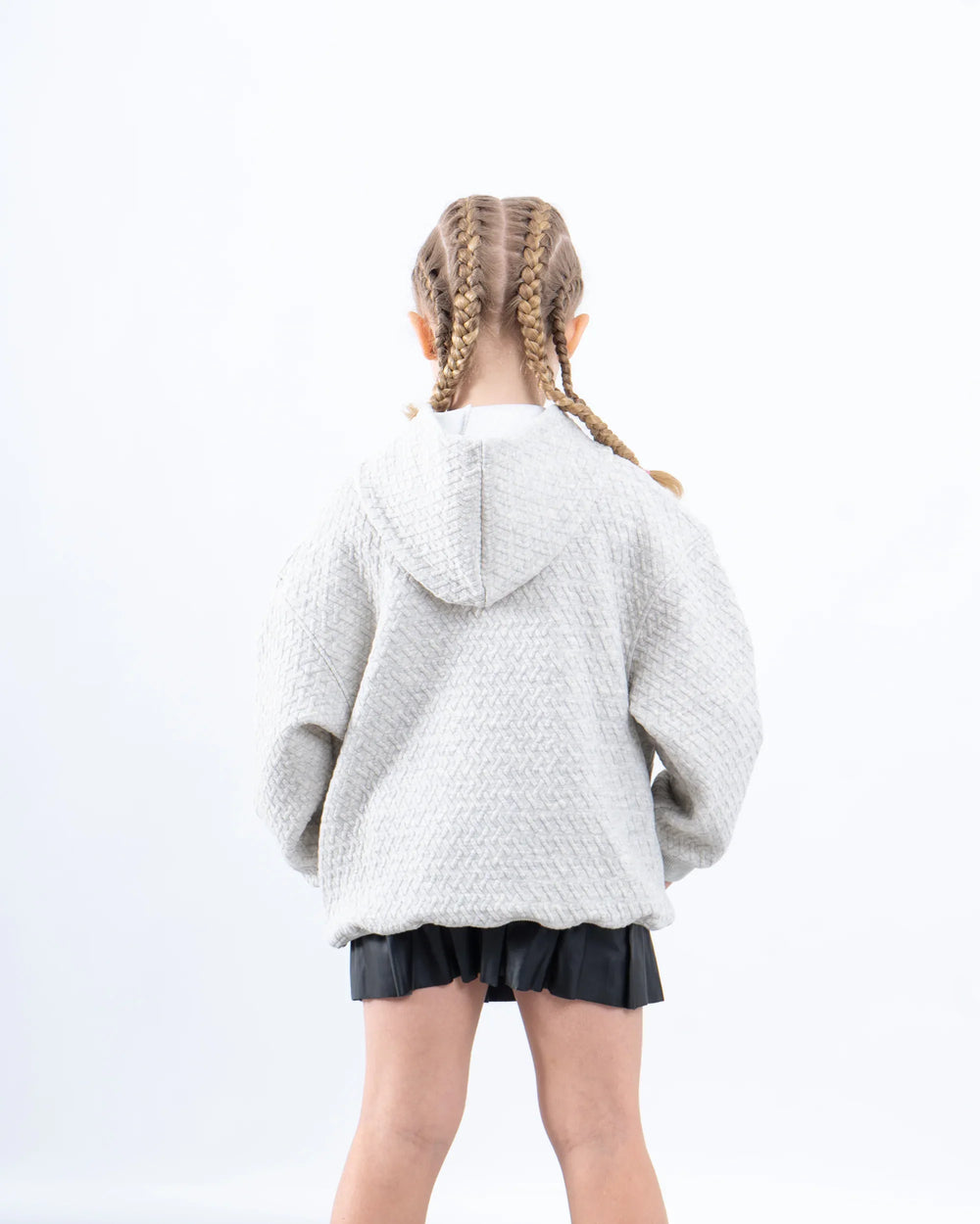 Textured Over-Sized Hoodie - Venti
