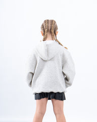 Textured Over-Sized Hoodie