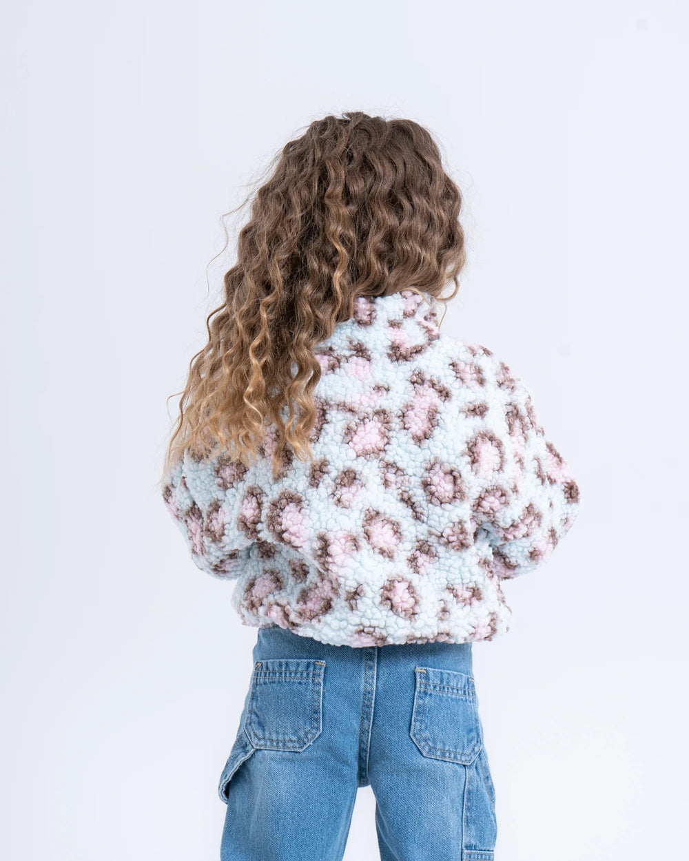 Leopard Print Teddy Sweater - Venti