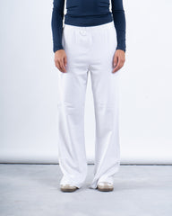 Wide Leg Cotton Sweat- Pants