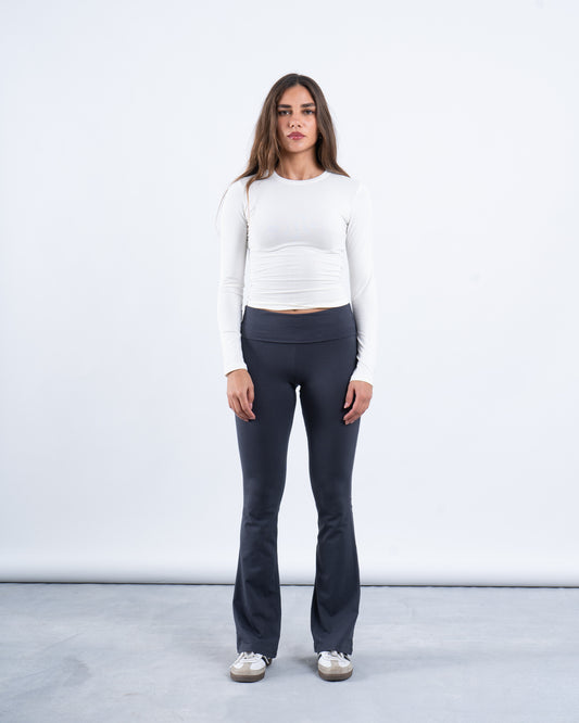 High Waist Flare Pants