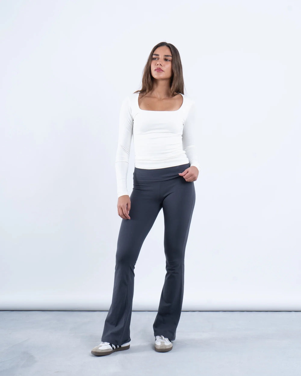 Square Neck Polyamide Top - Venti