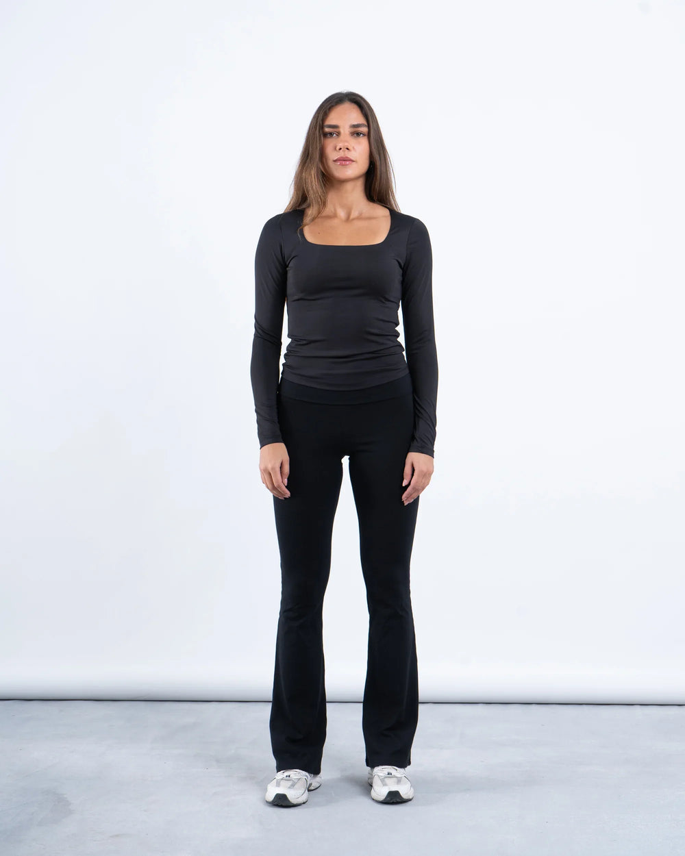 Square Neck Polyamide Top - Venti