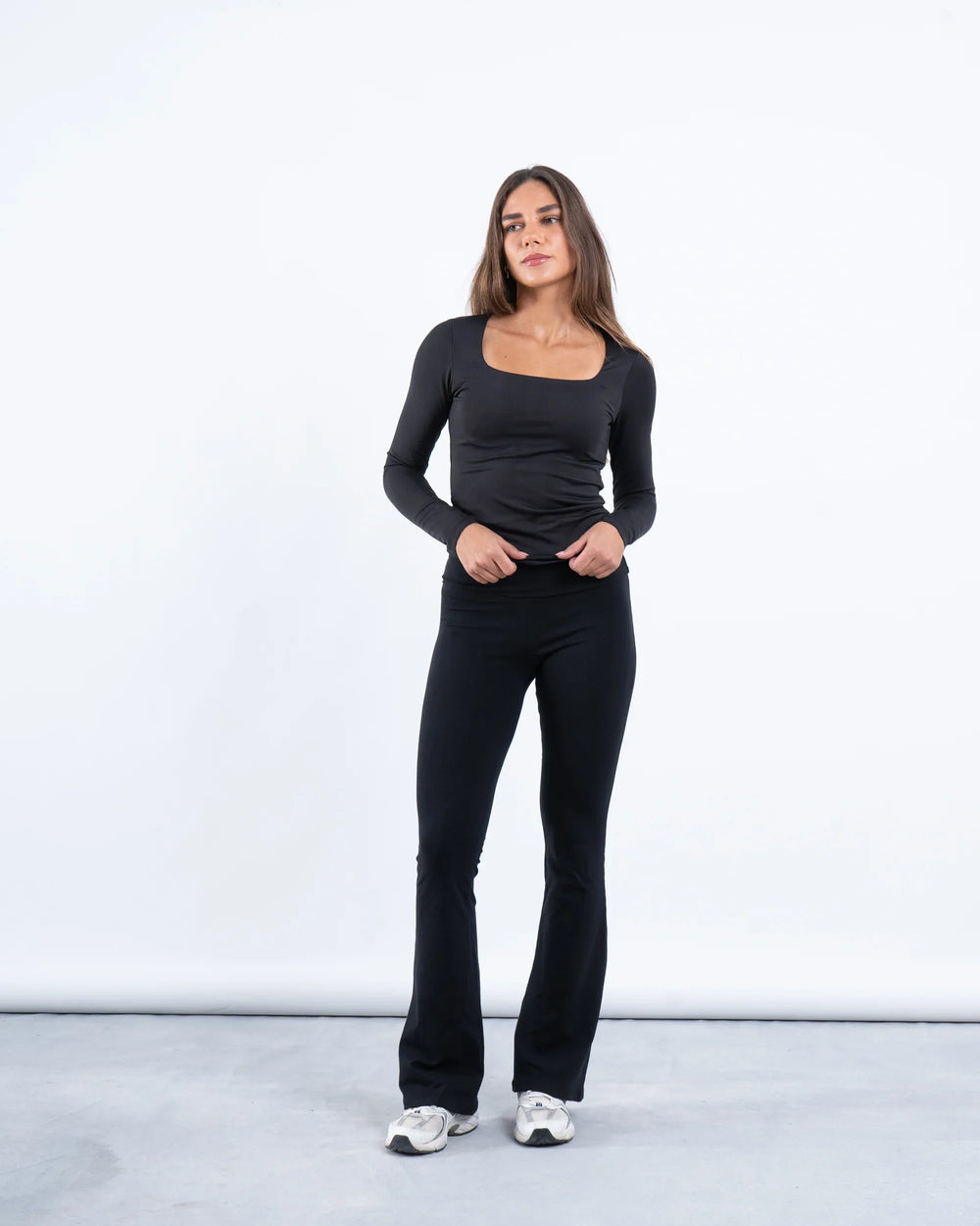 Square Neck Polyamide Top - Venti