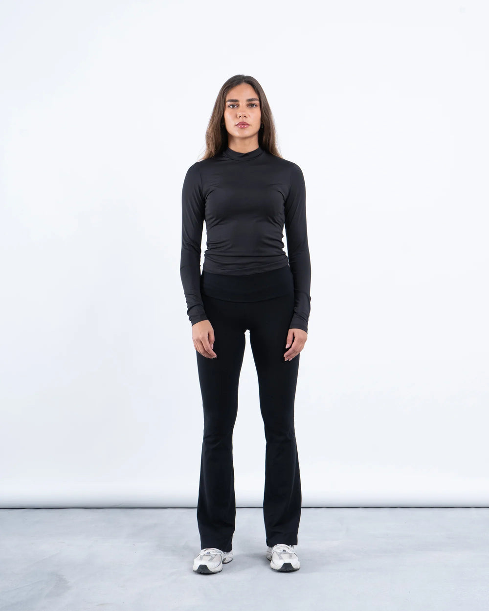 High Neck Polyamide Top - Venti