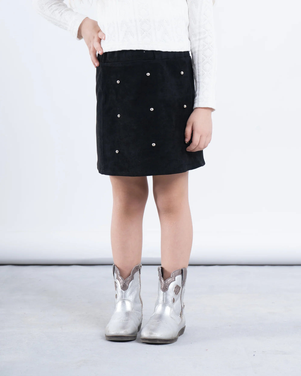 Studded Mini Skirt - Venti