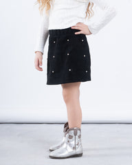 Studded Mini Skirt