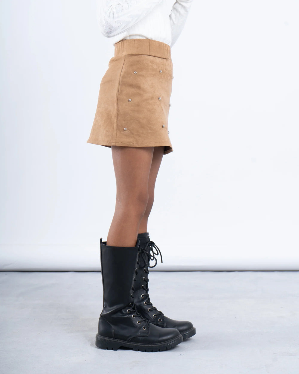 Studded Mini Skirt - Venti