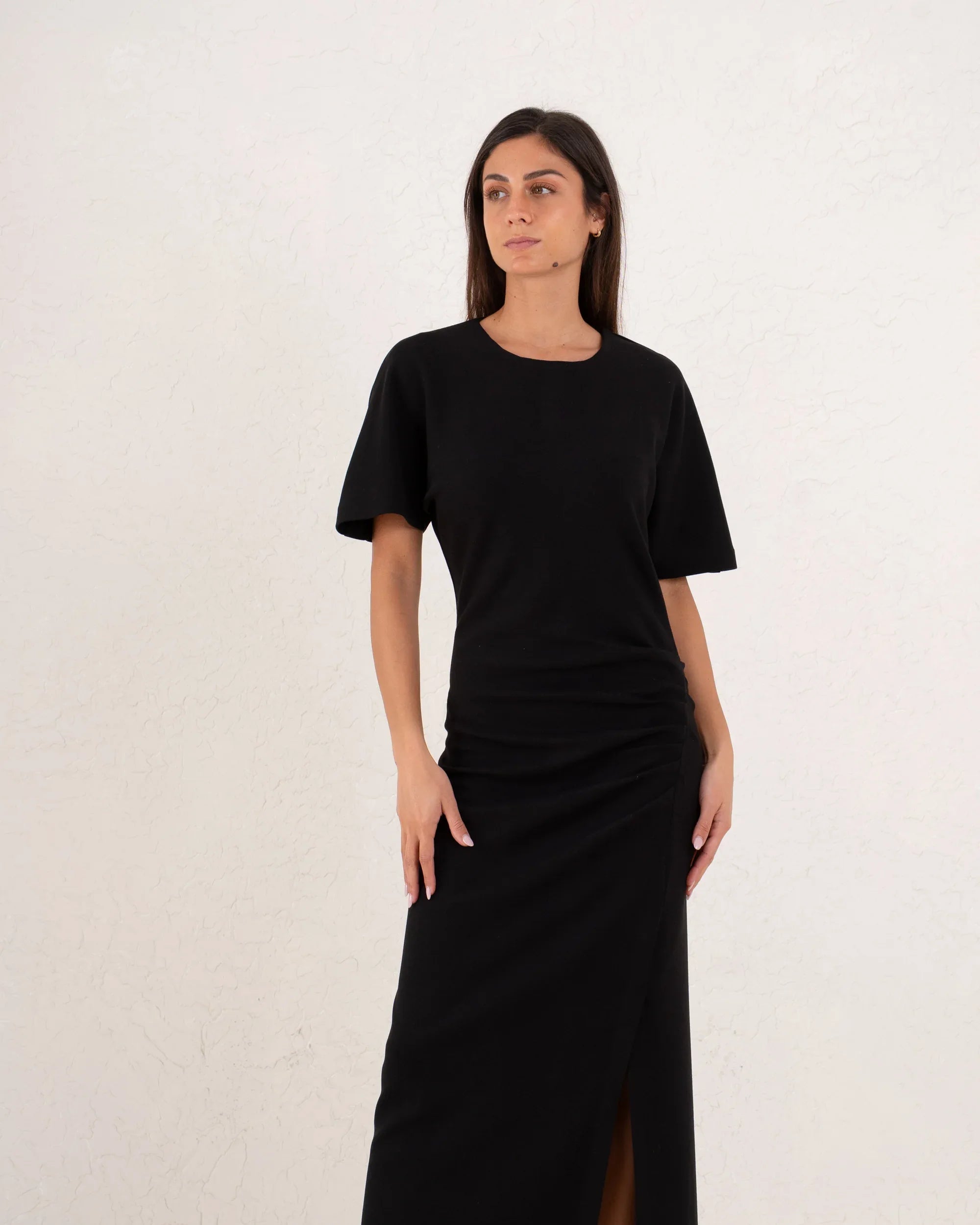 Scuba short sleeve dress - Venti