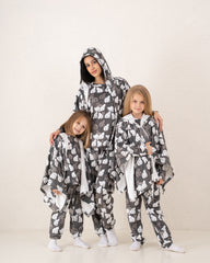Girls pandas fleece pajama