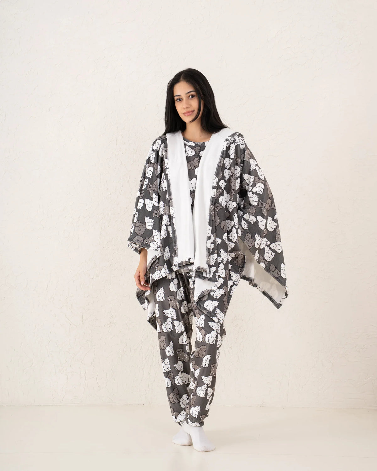 Women pandas fleece pajama - Venti