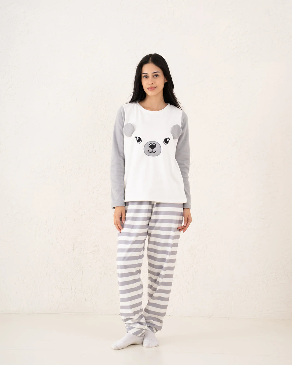 Panda Fleece Pajama - Venti