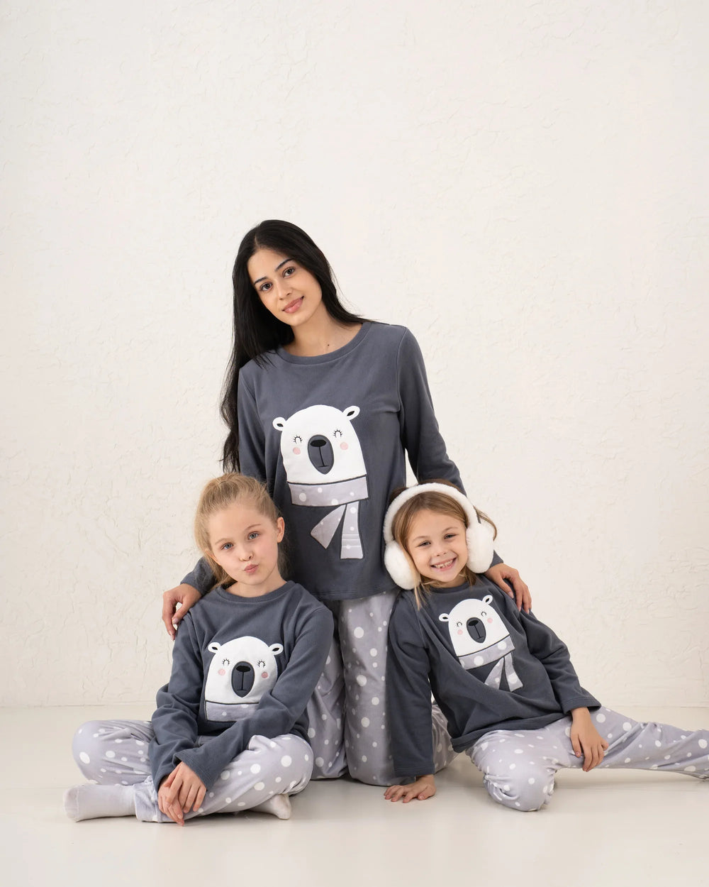 Polar Print Fleece Pajama Set - Venti