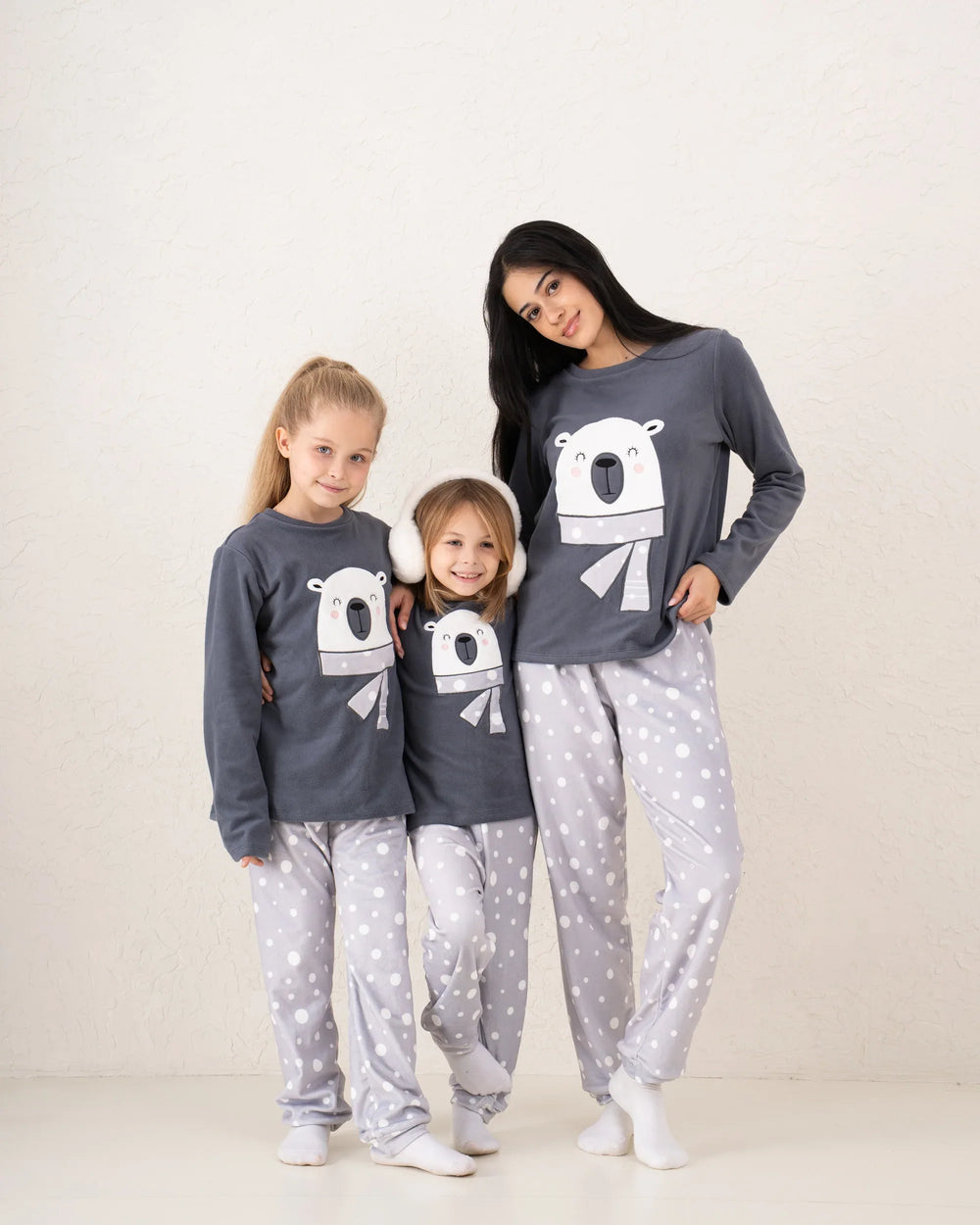 Polar Print Fleece Pajama Set - Venti